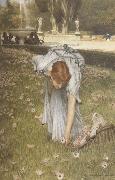 Alma-Tadema, Sir Lawrence Spring in the Gardens of the Villa Borghese (mk23) oil